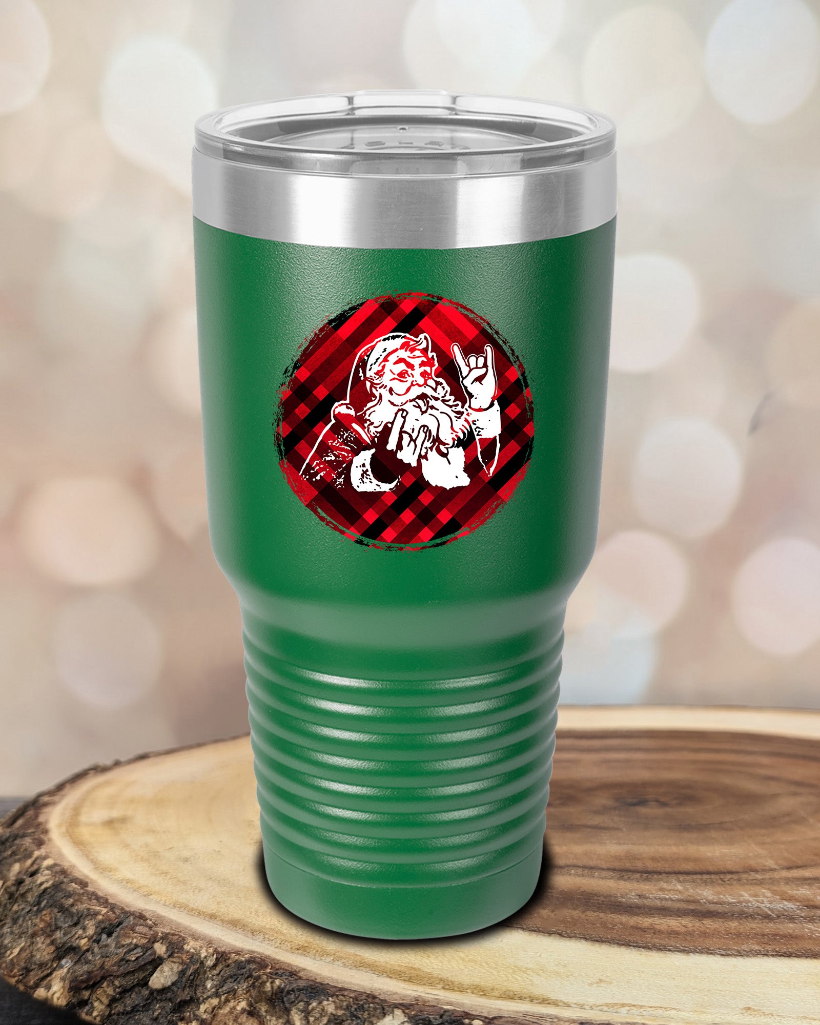 Rocker Santa Tumbler