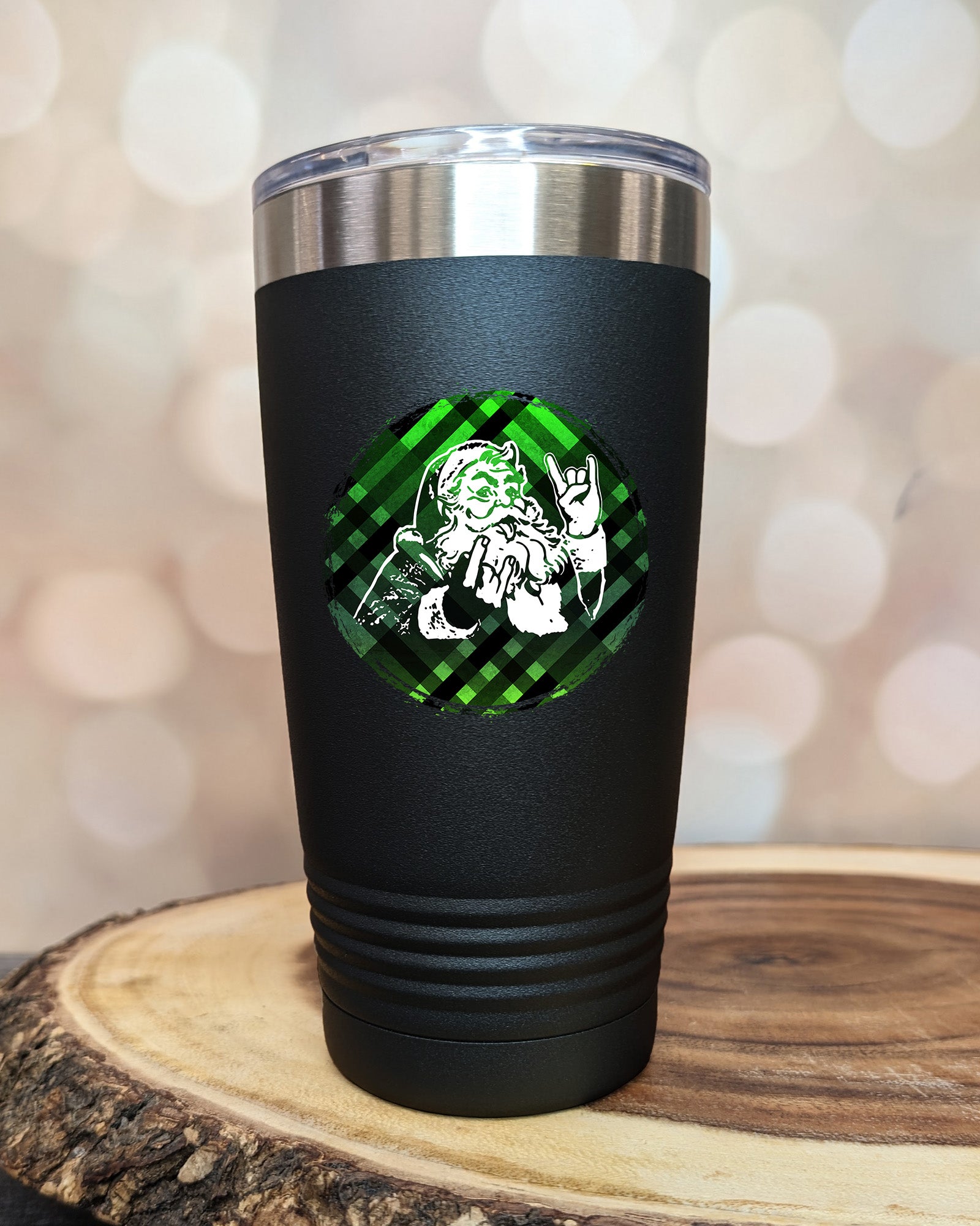 Rocker Santa Tumbler