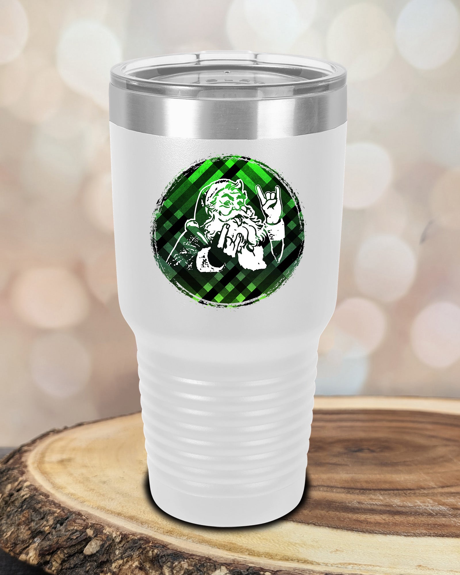 Rocker Santa Tumbler