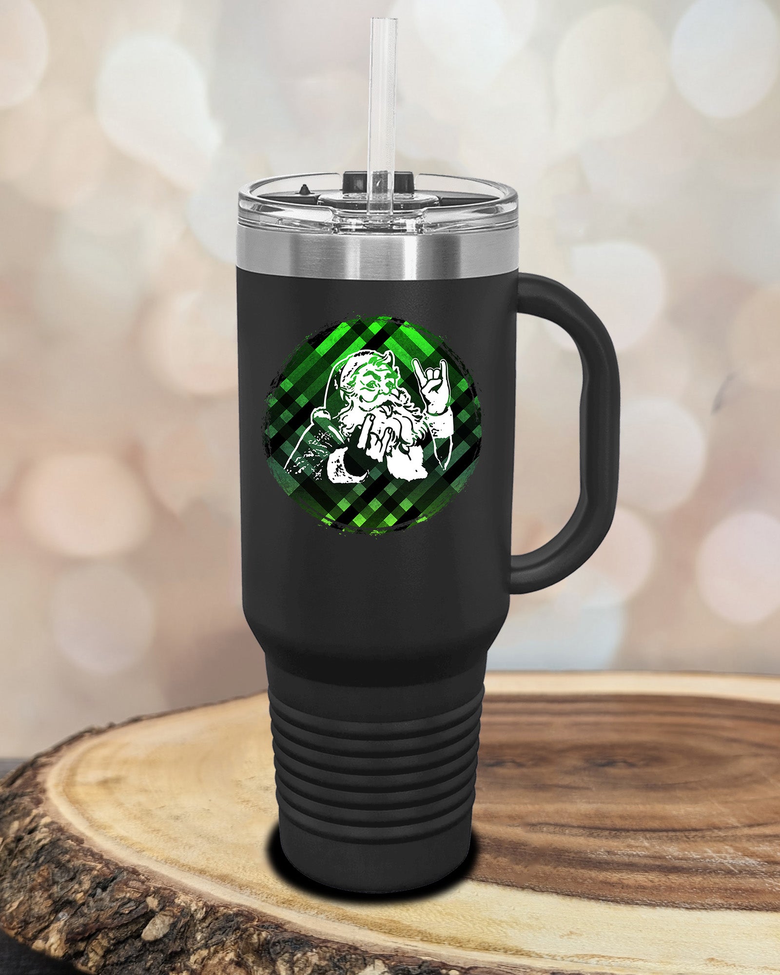 Rocker Santa Tumbler