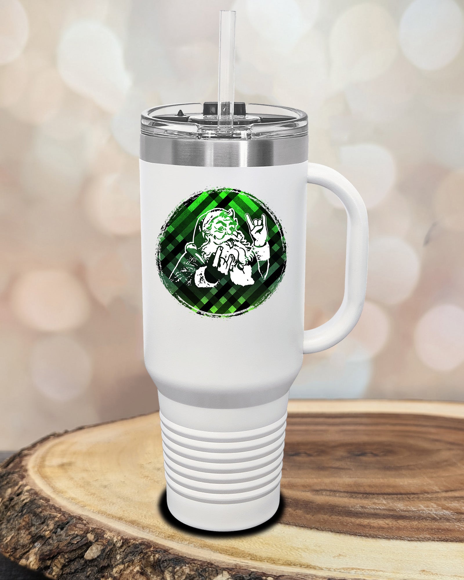 Rocker Santa Tumbler