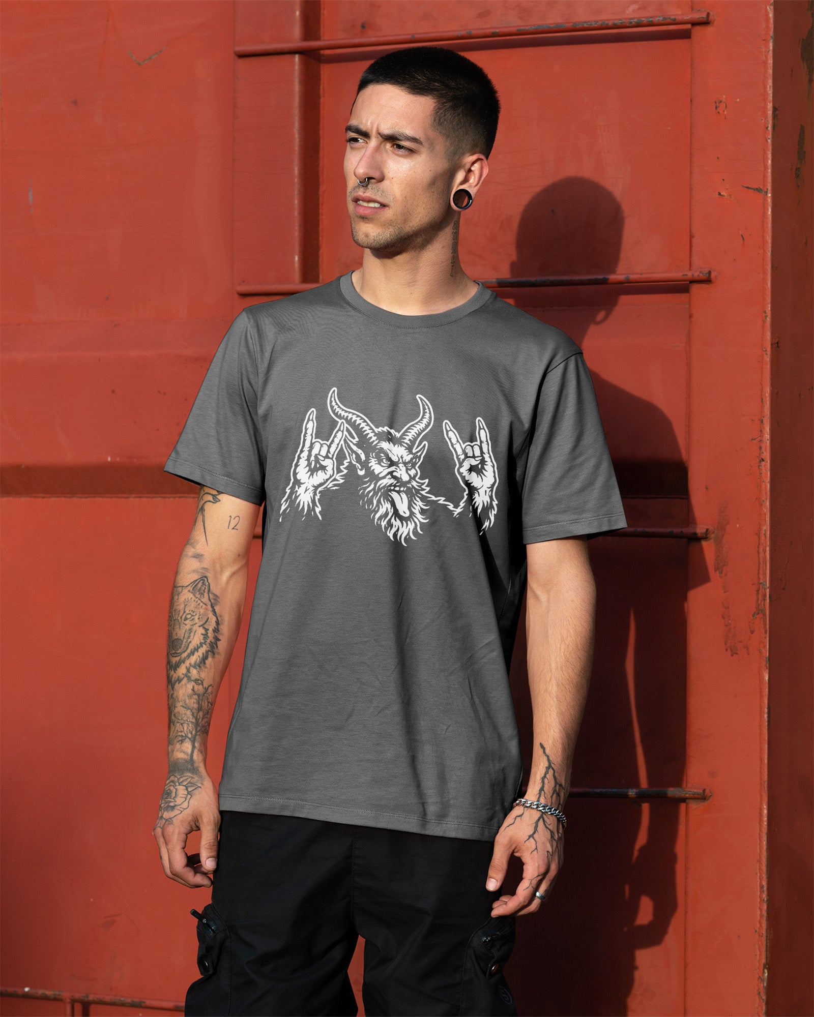 Rocker Krampus T-Shirt