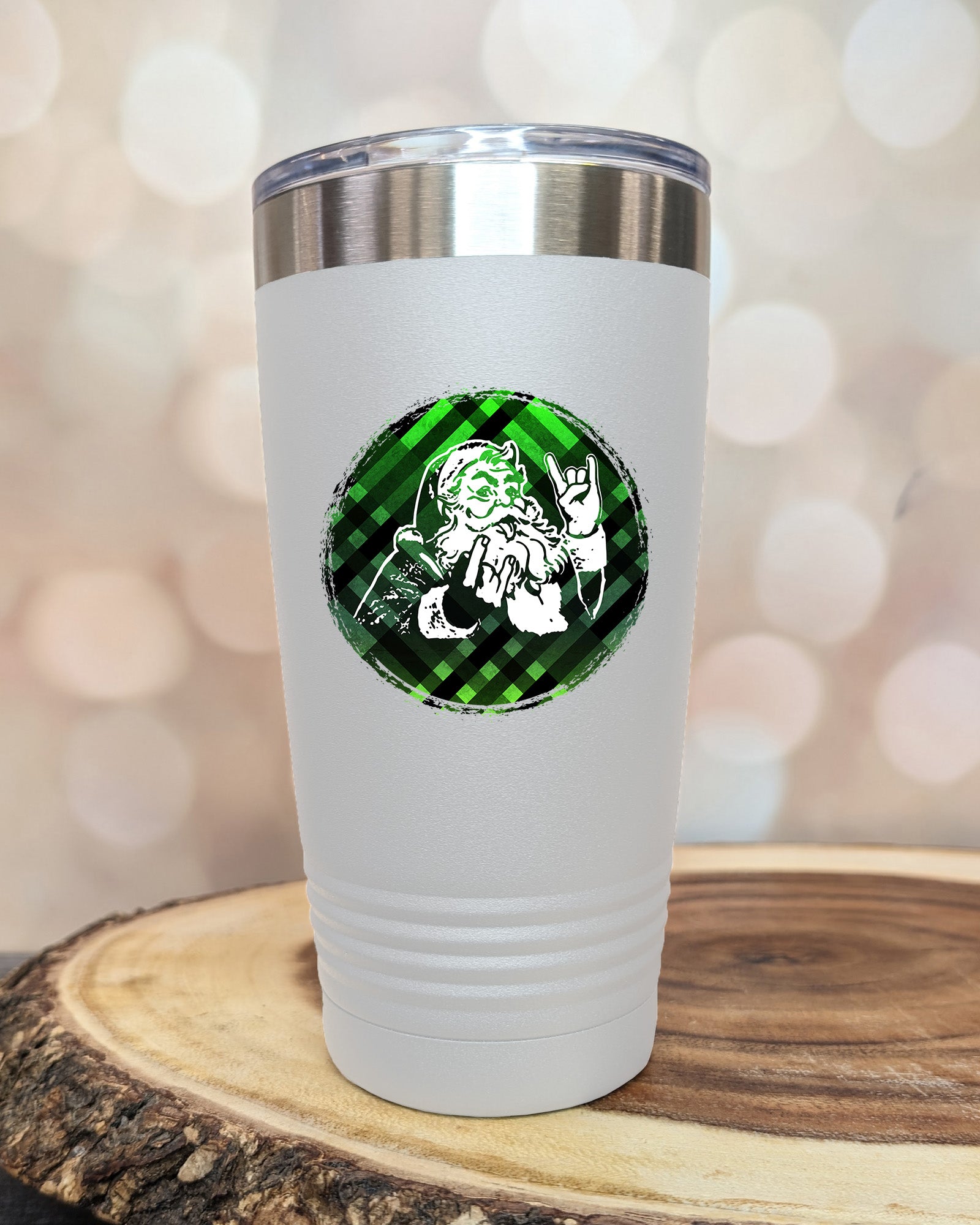Rocker Santa Tumbler