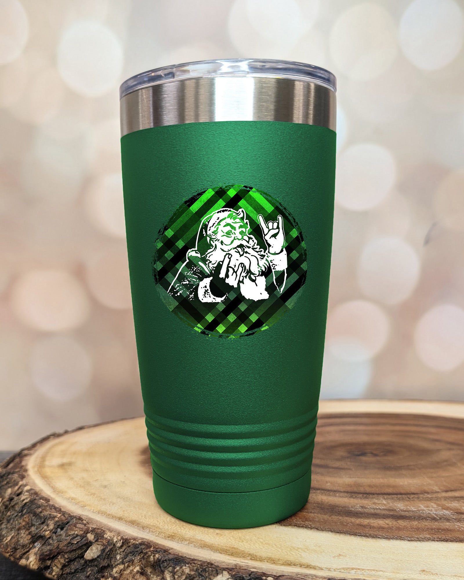 Rocker Santa Tumbler