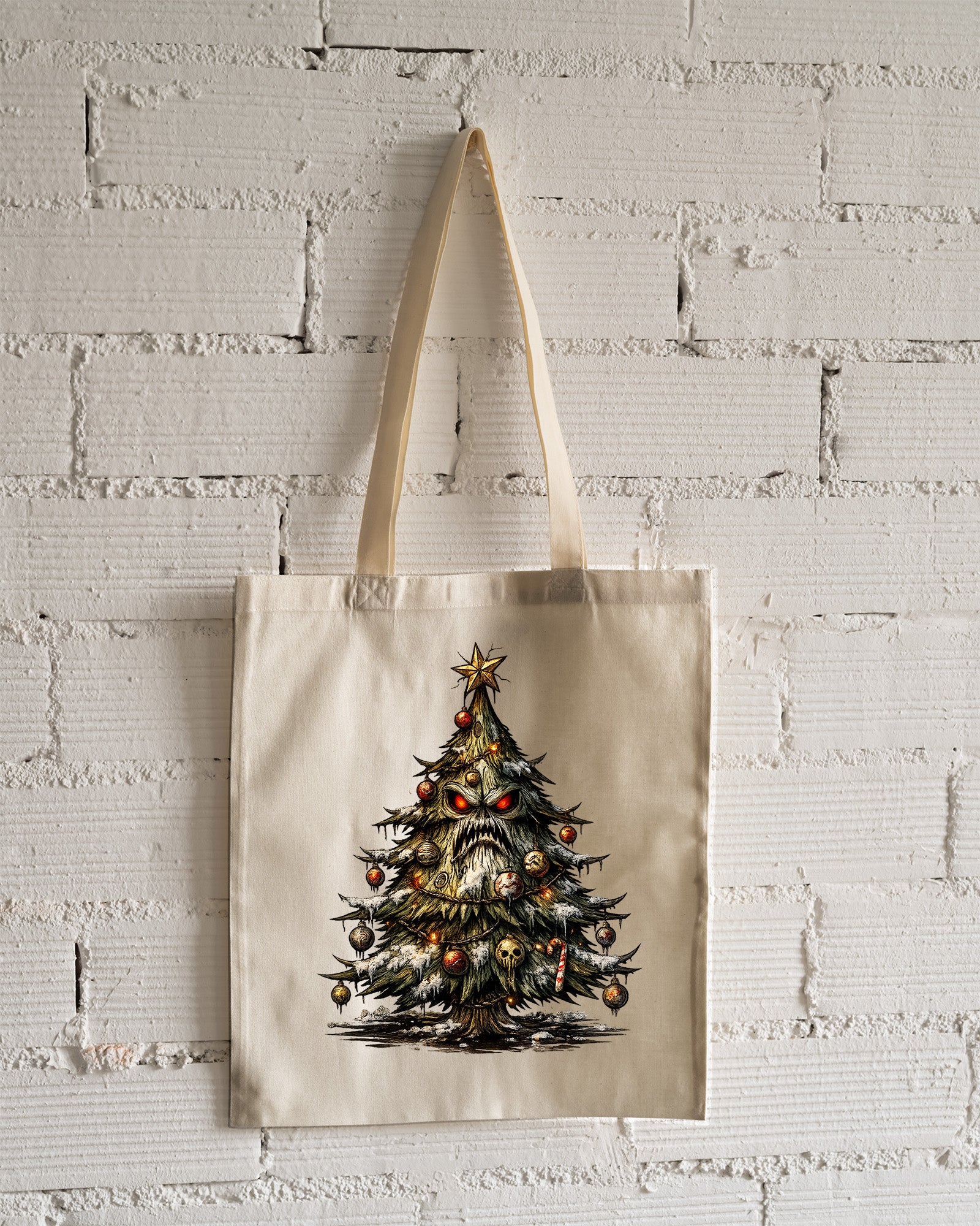 Creepy Tree Tote Bag