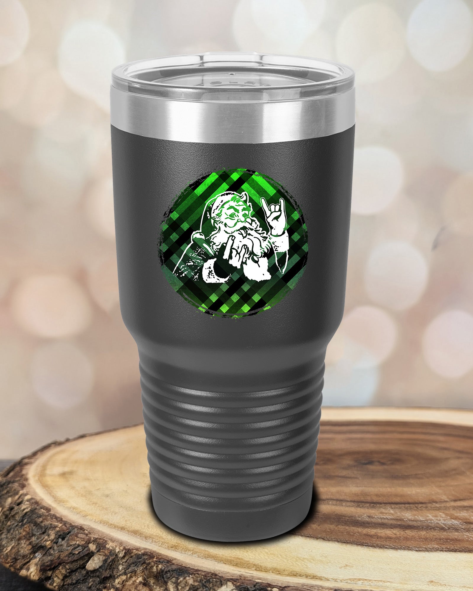 Rocker Santa Tumbler