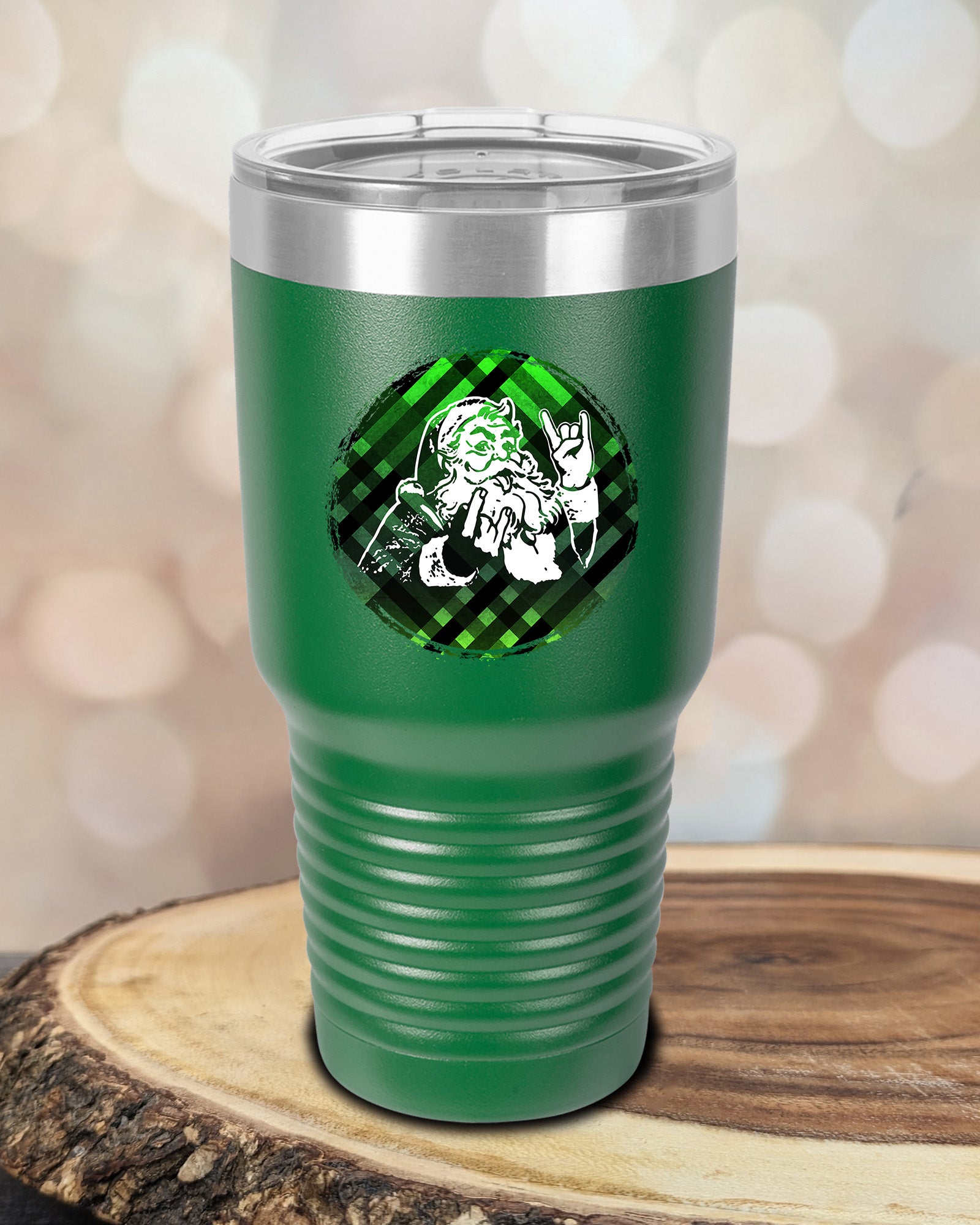 Rocker Santa Tumbler