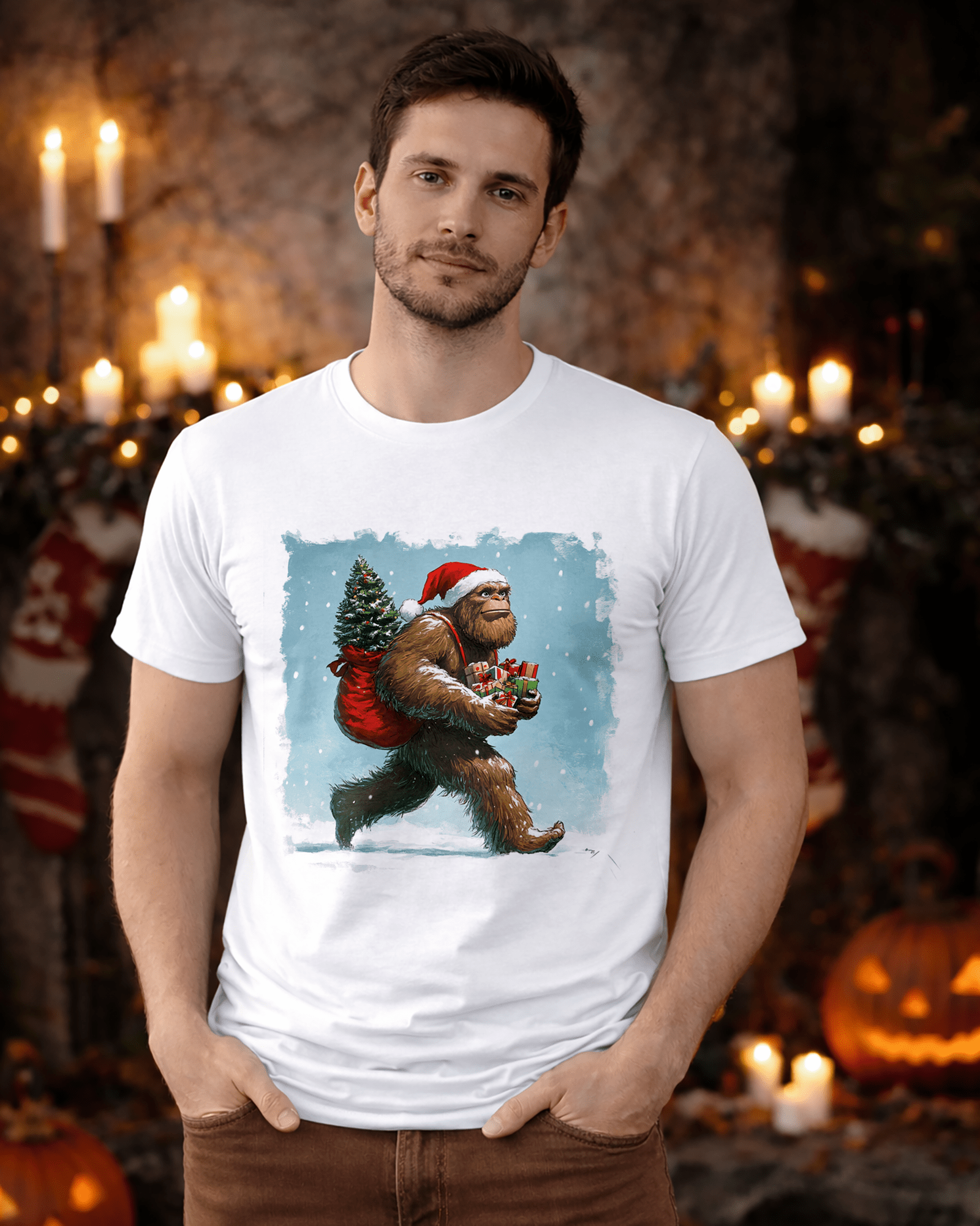Bigfoot Snow T-Shirt