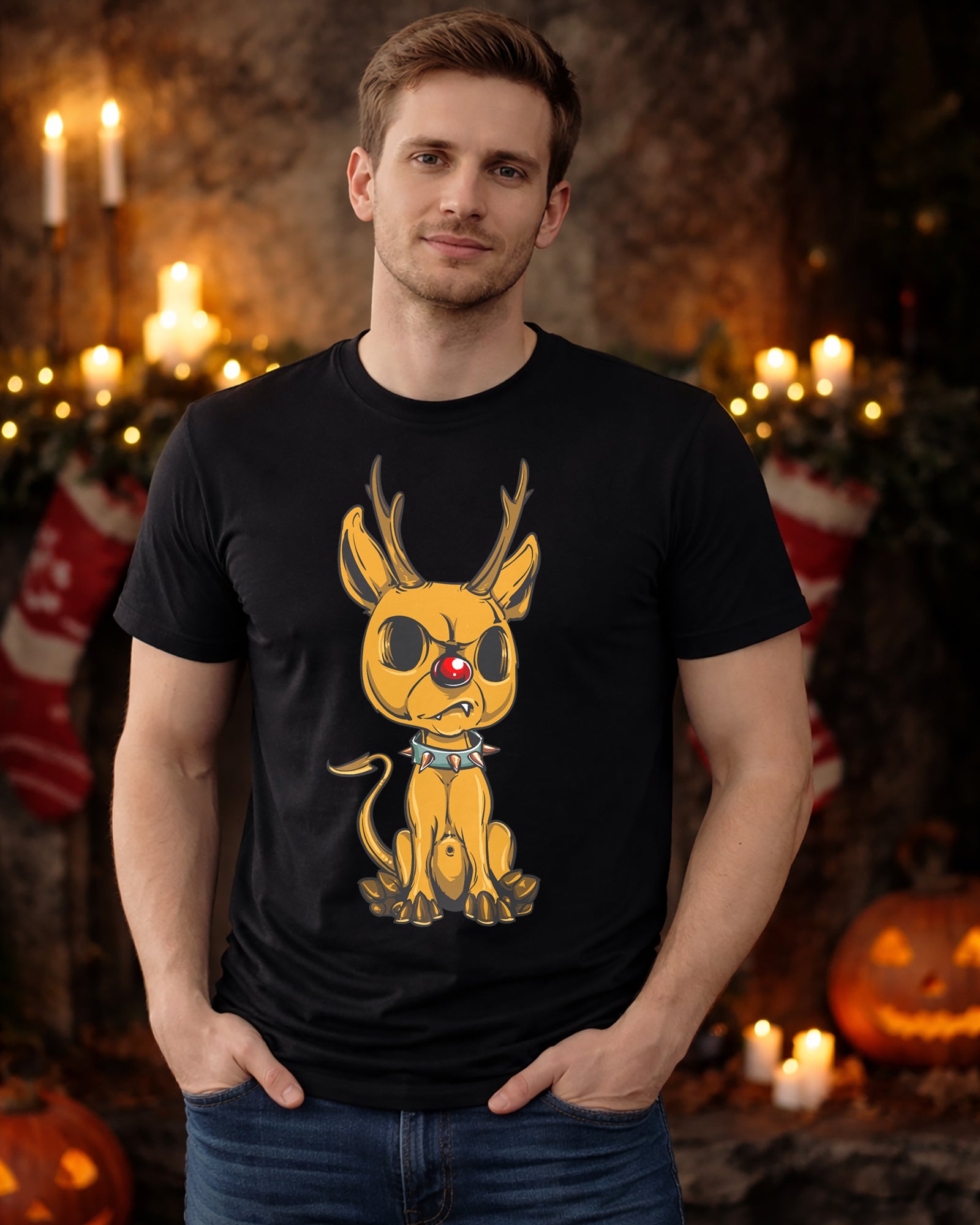 Creepy Reindeer T-Shirt