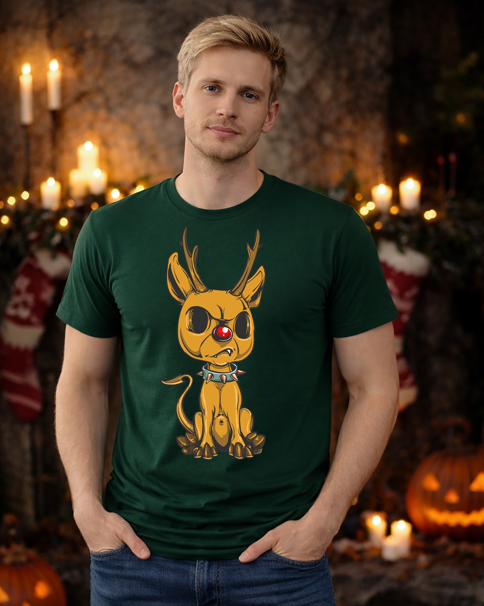 Creepy Reindeer T-Shirt