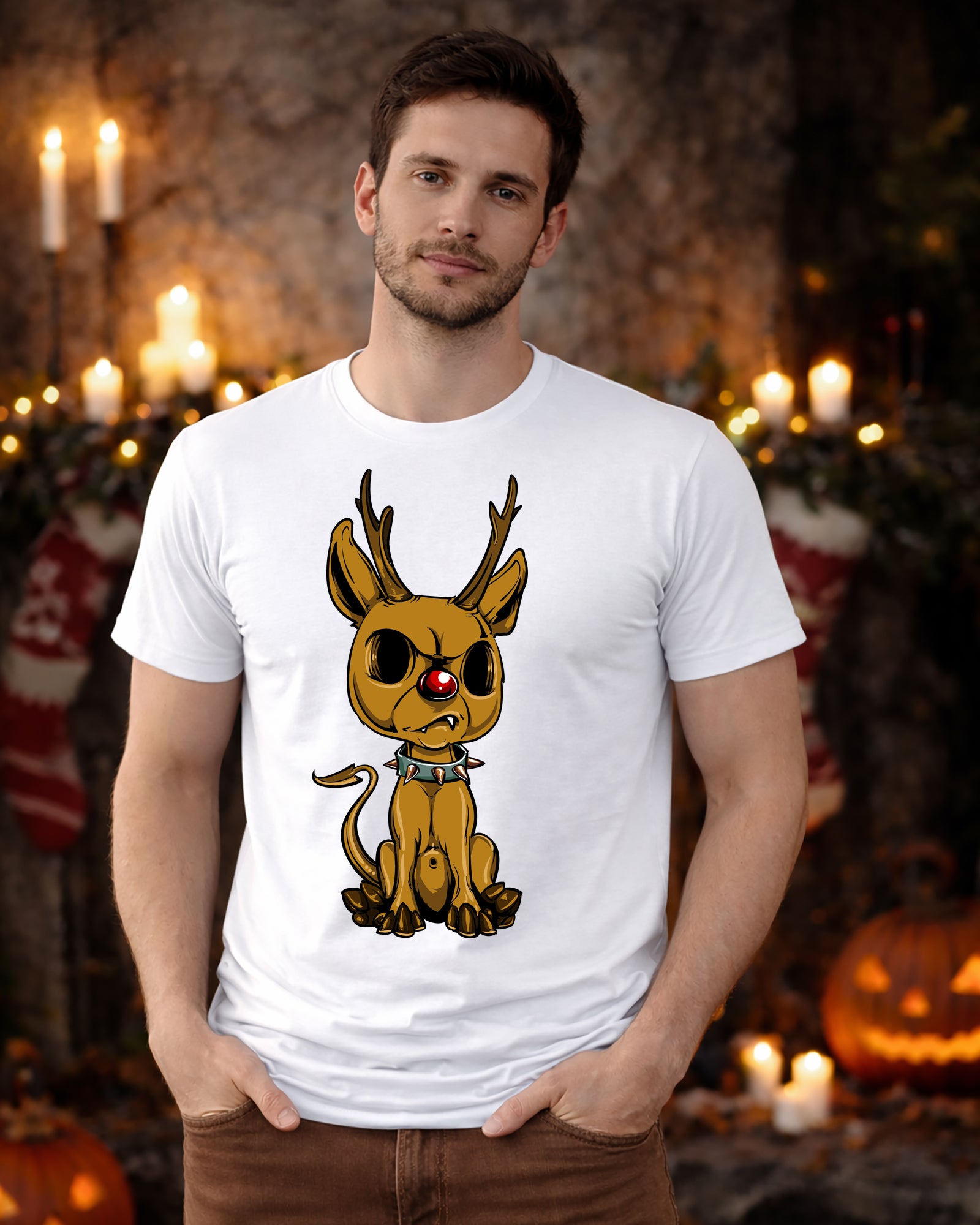 Creepy Reindeer T-Shirt