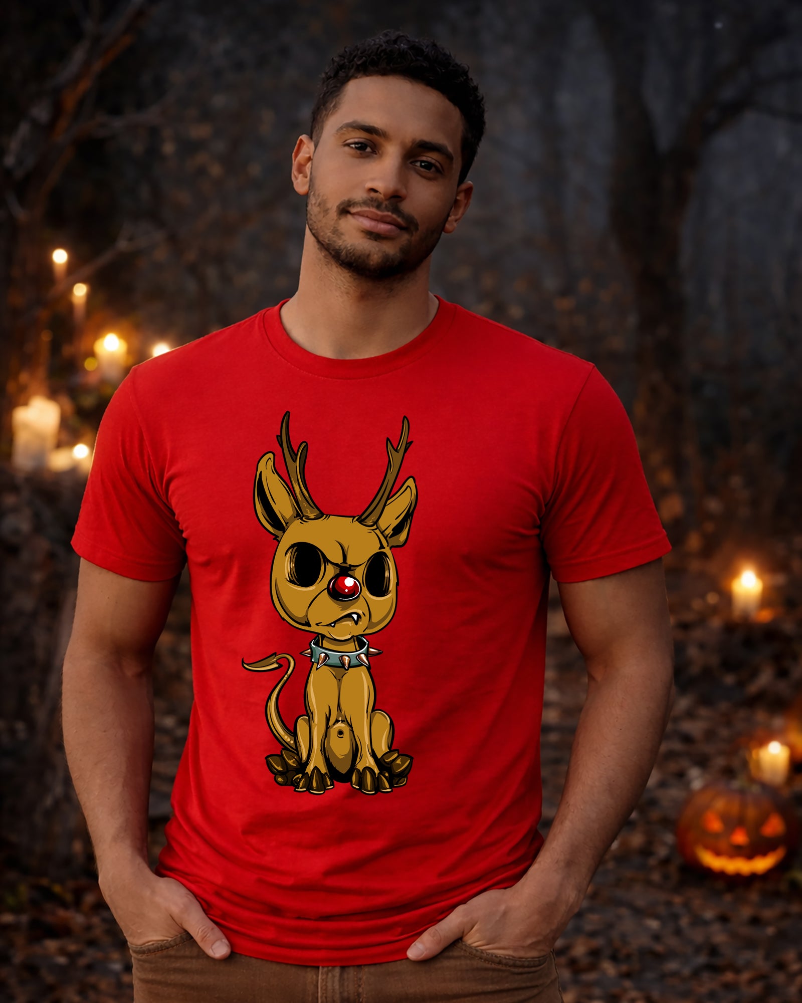 Creepy Reindeer T-Shirt