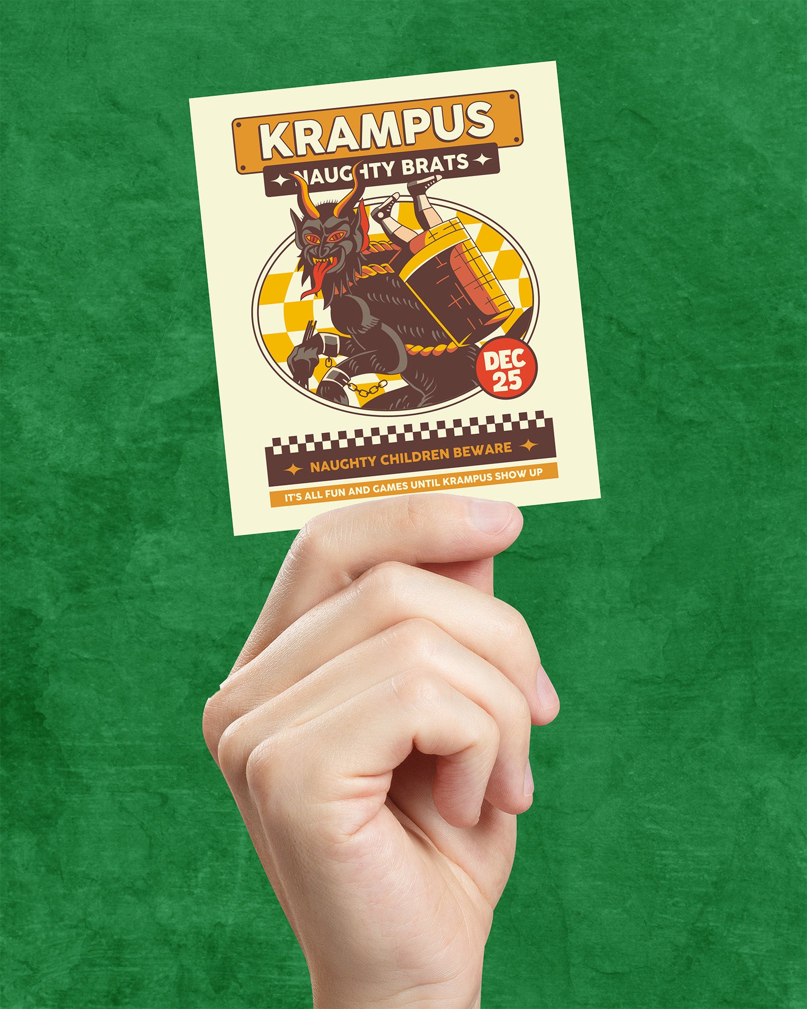 Naugty Brats Sticker