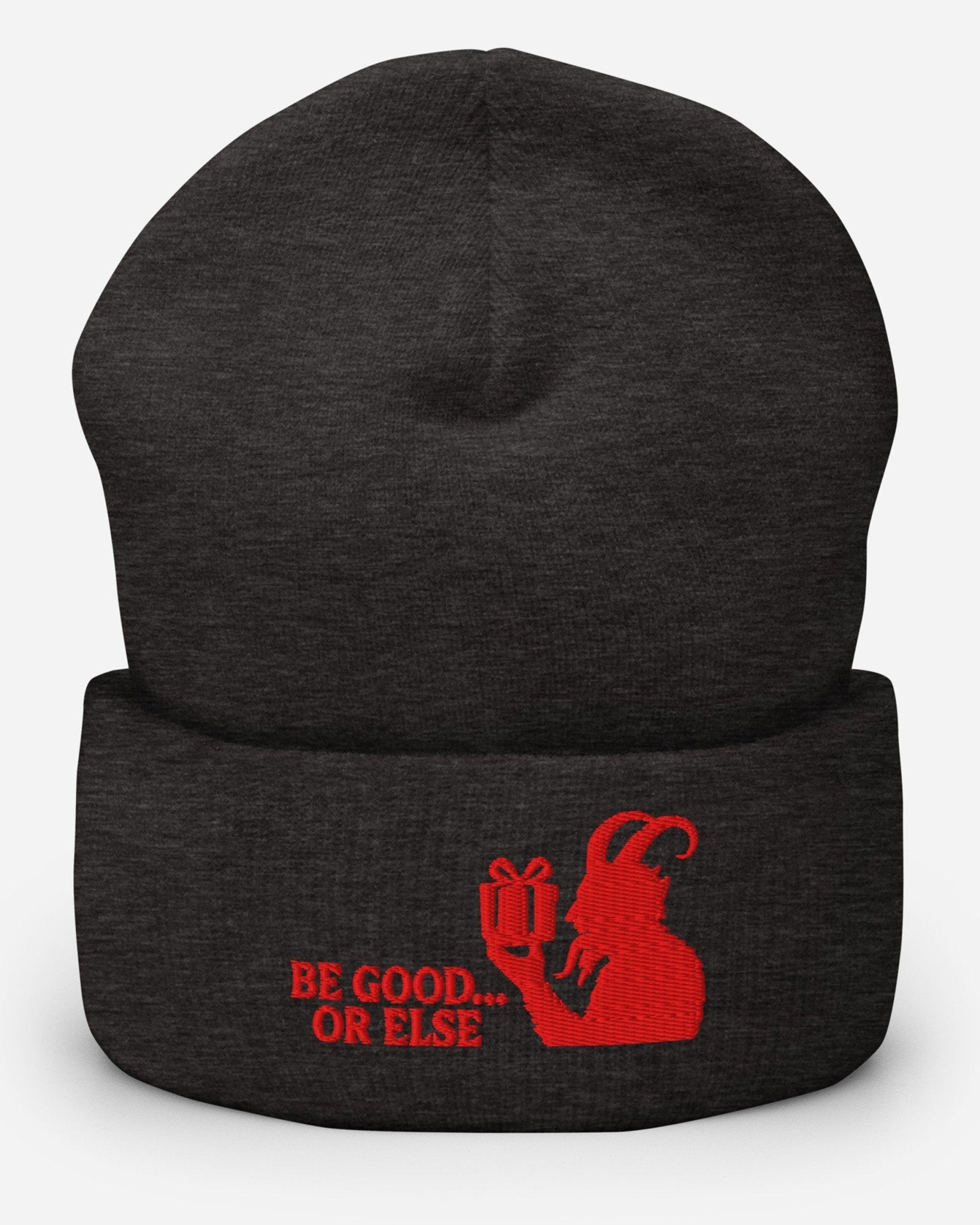 Be Good Or Else Krampus Beanie