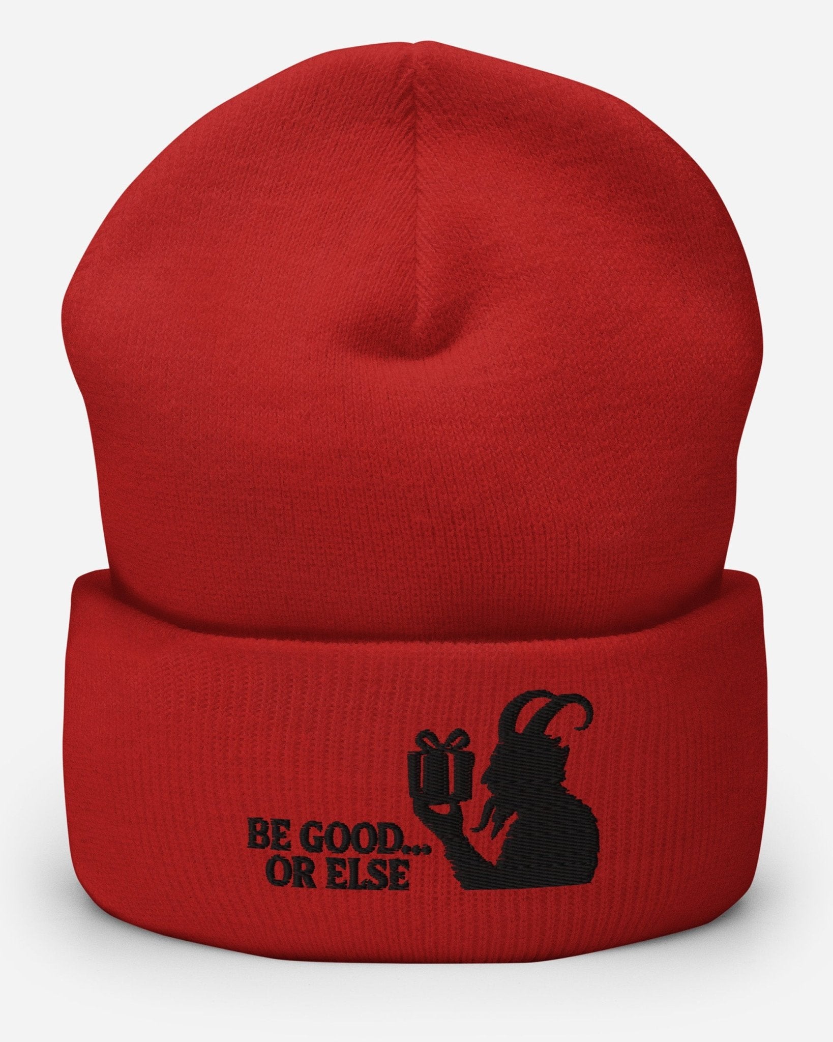 Be Good Or Else Krampus Beanie