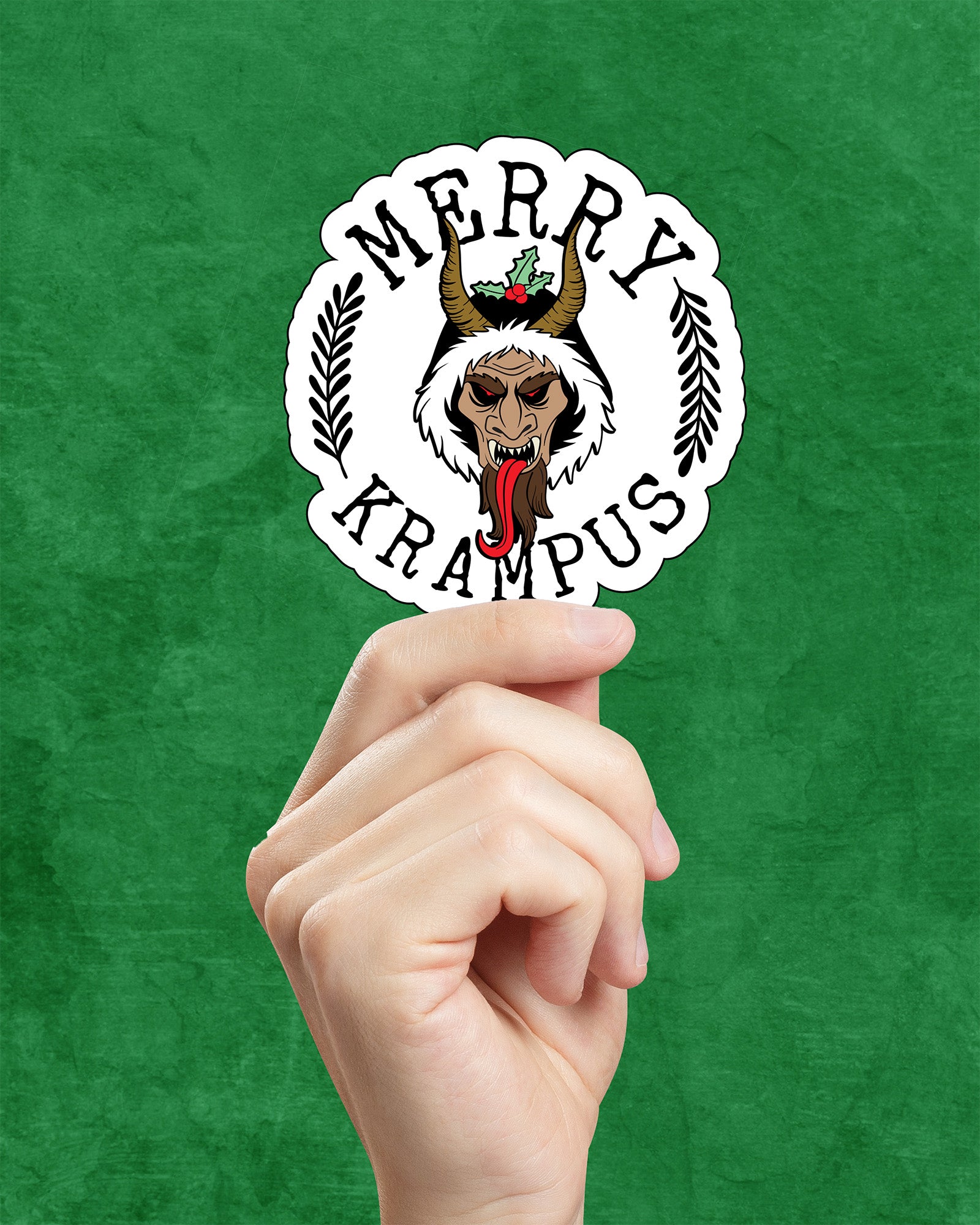 Merry Krampus Sticker