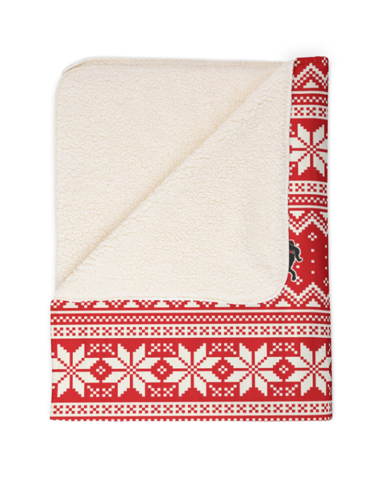 Krampus Fleece Sherpa Blanket