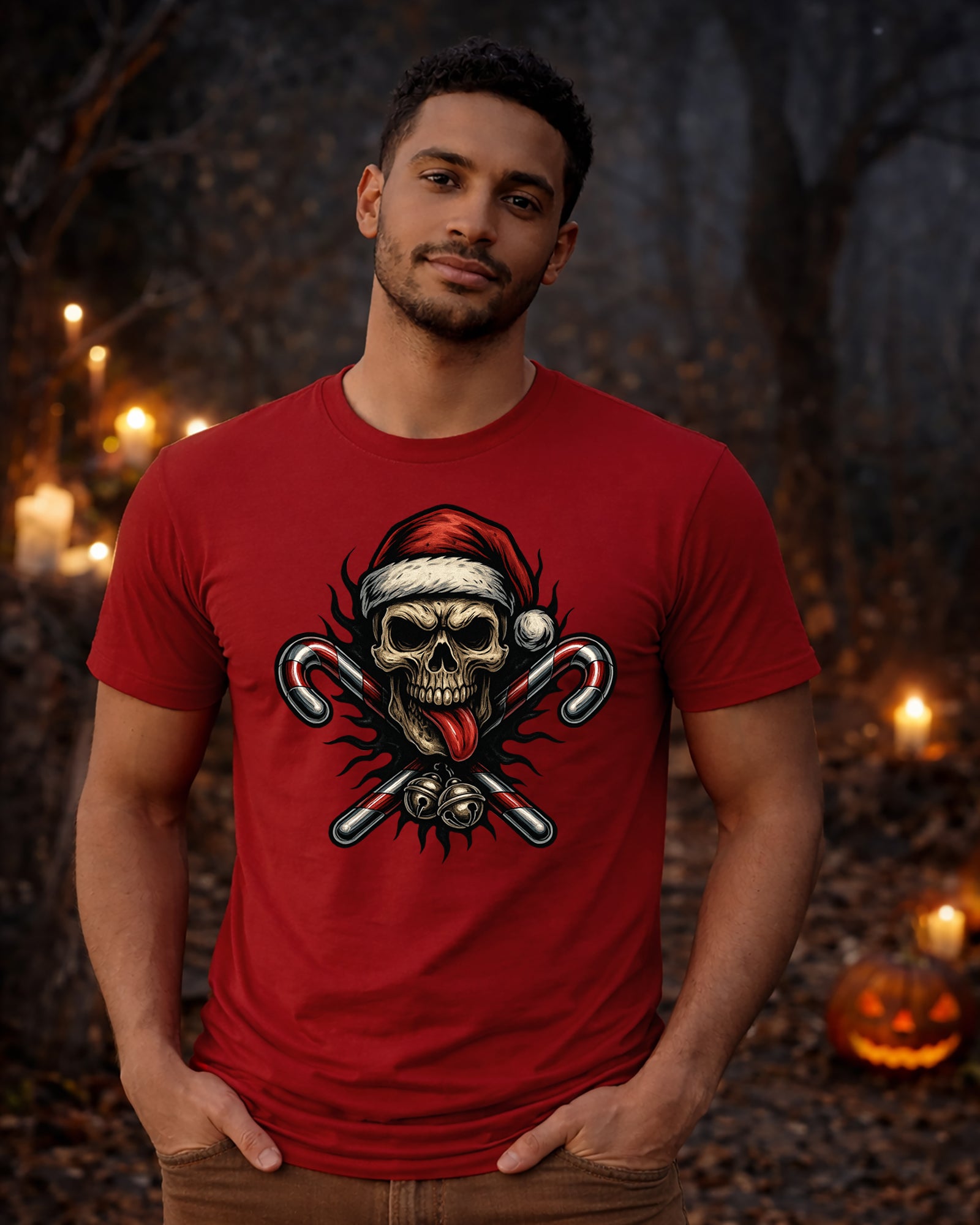 Skull & Cross Candy Canes Shirt