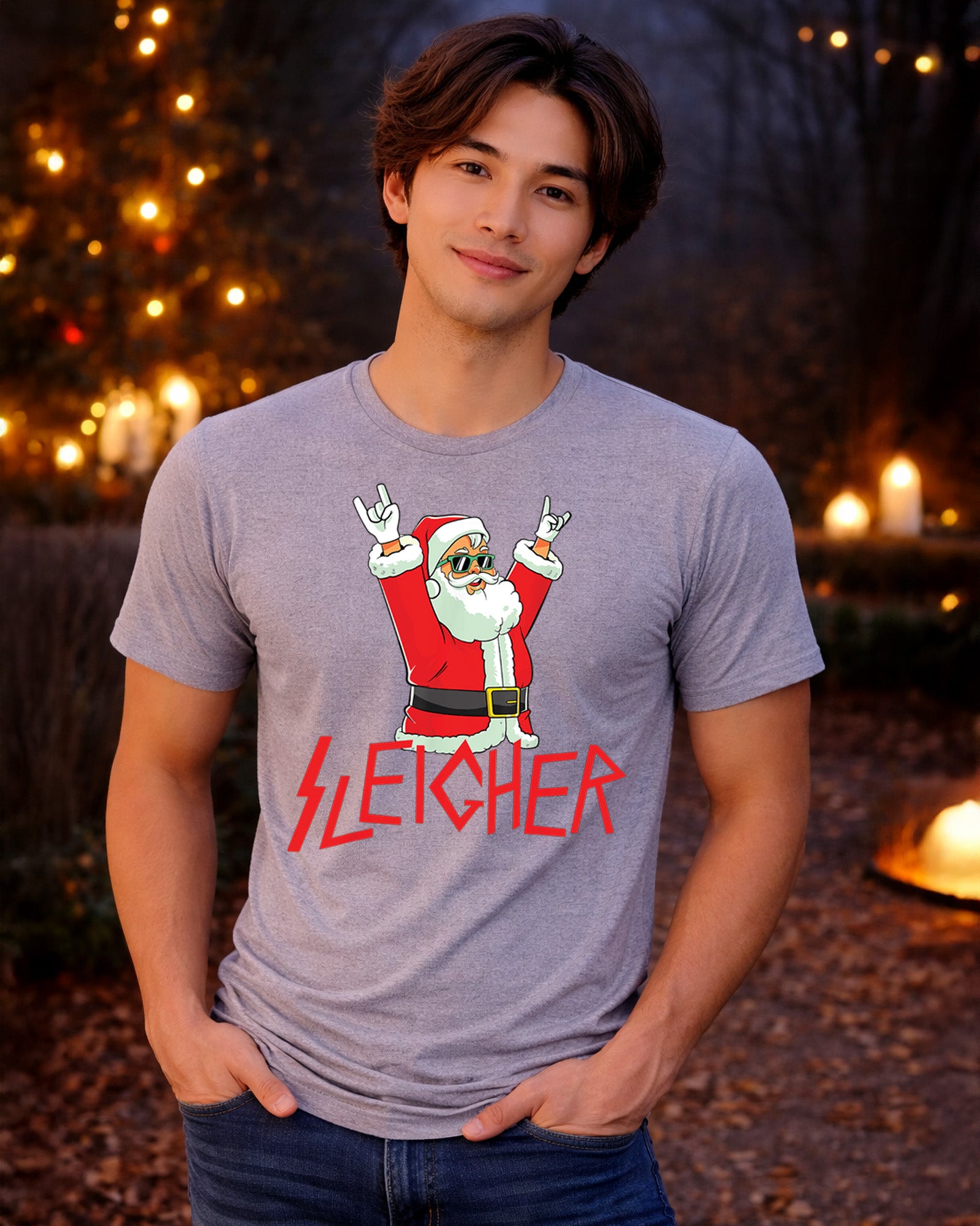 Sleigher Santa T-Shirt