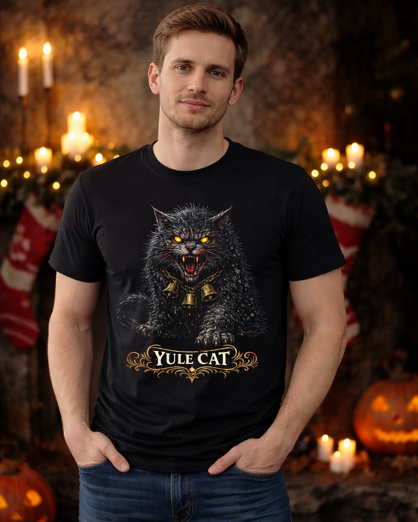 Yule Cat T-Shirt