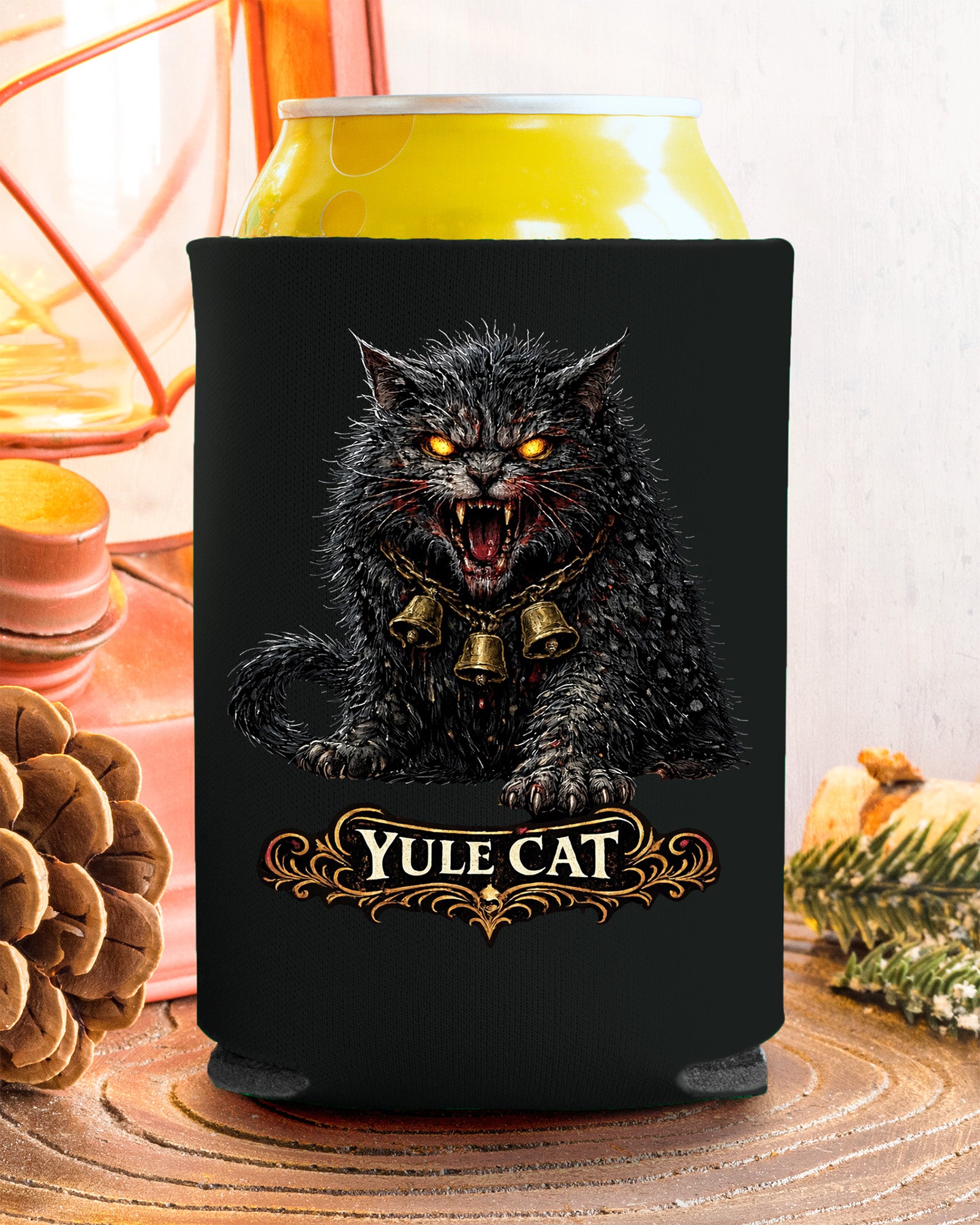 Yule Cat Can Cooler