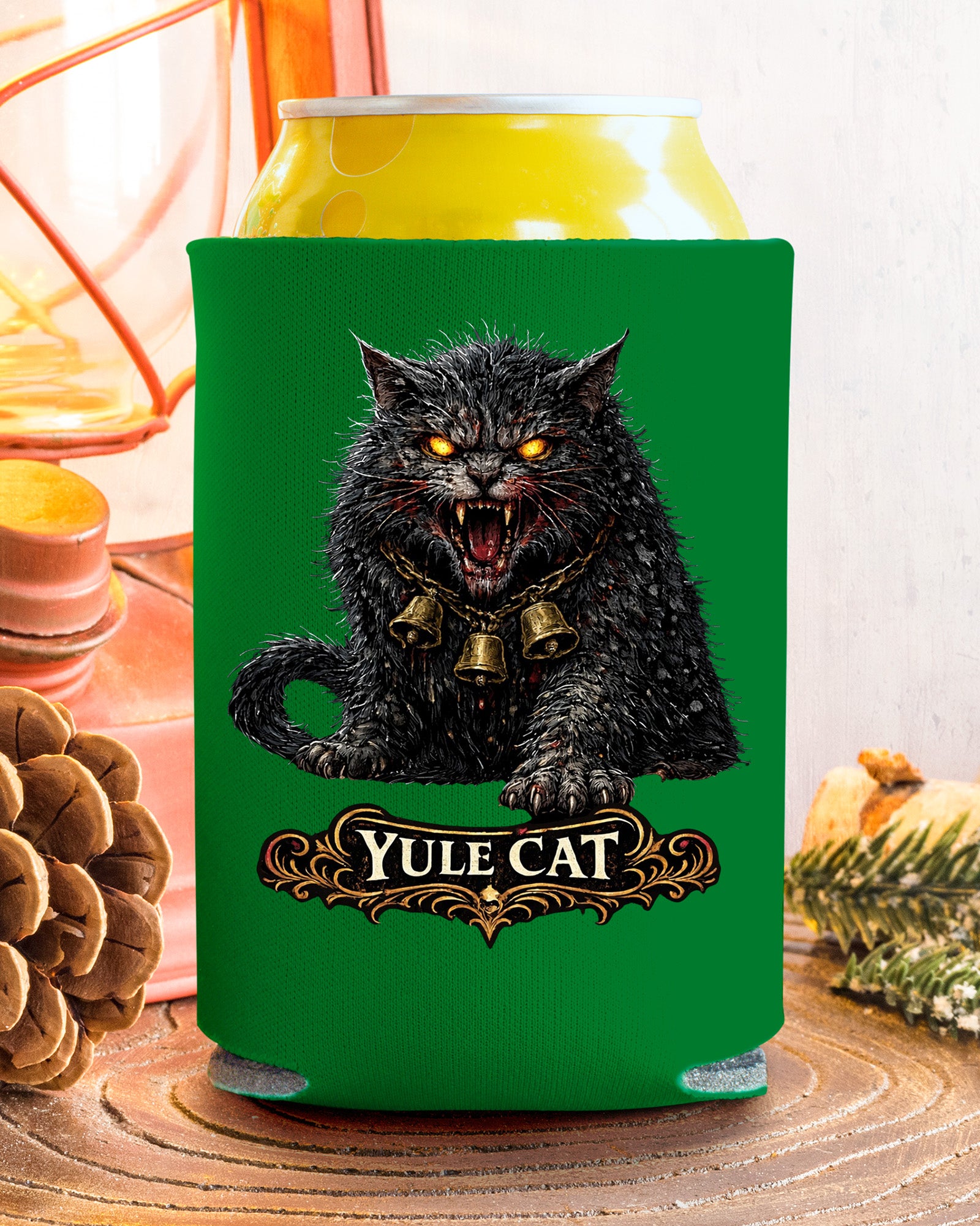 Yule Cat Can Cooler