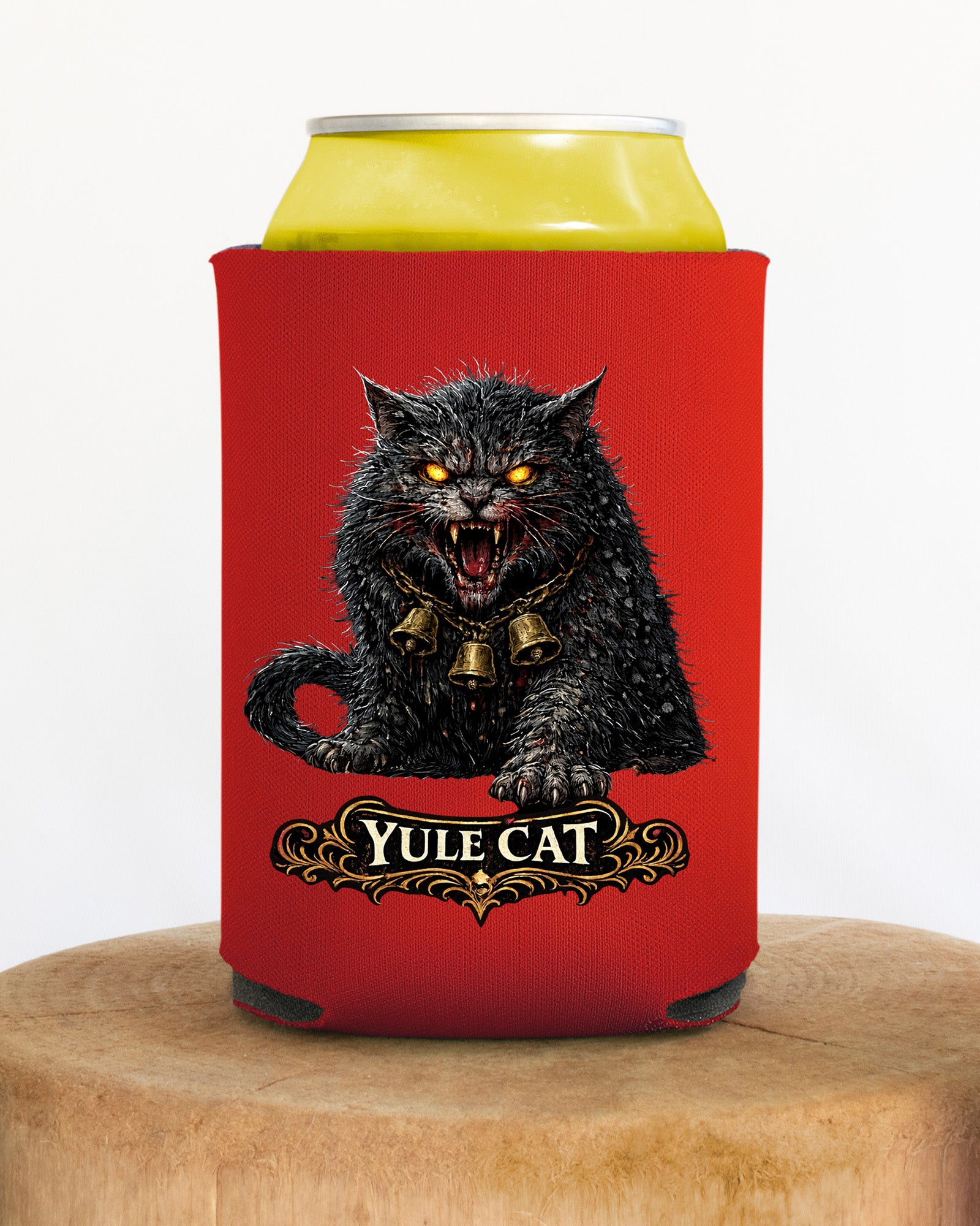 Yule Cat Can Cooler