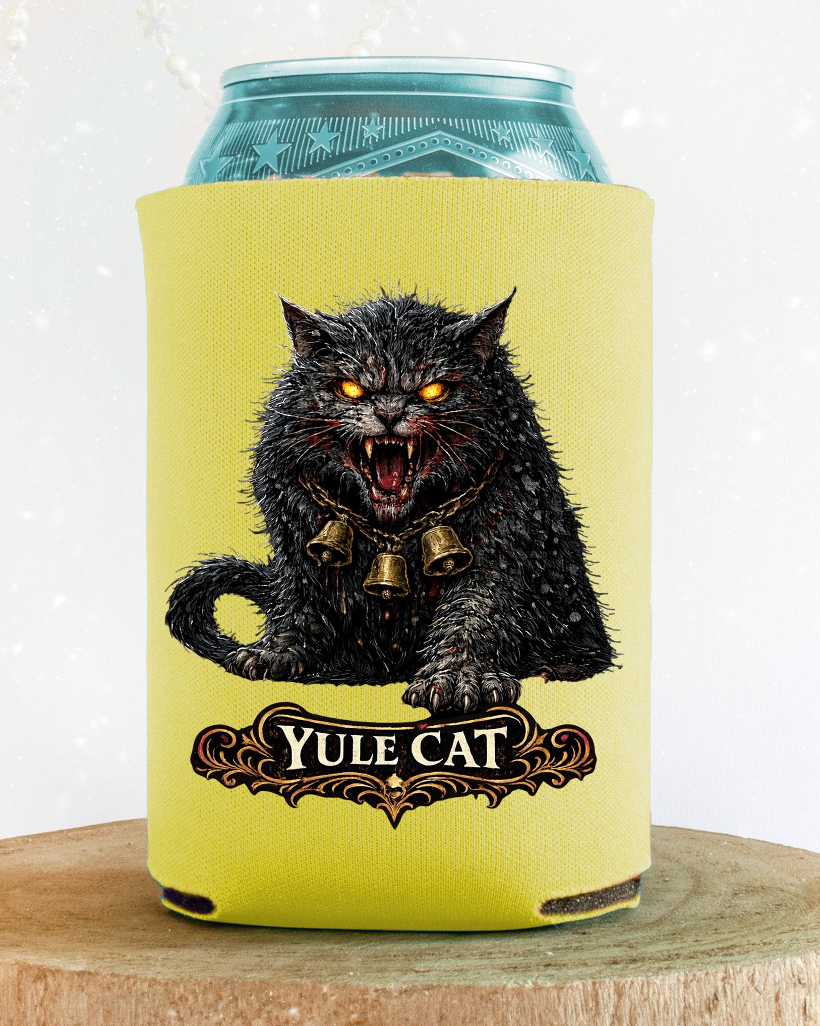 Yule Cat Can Cooler