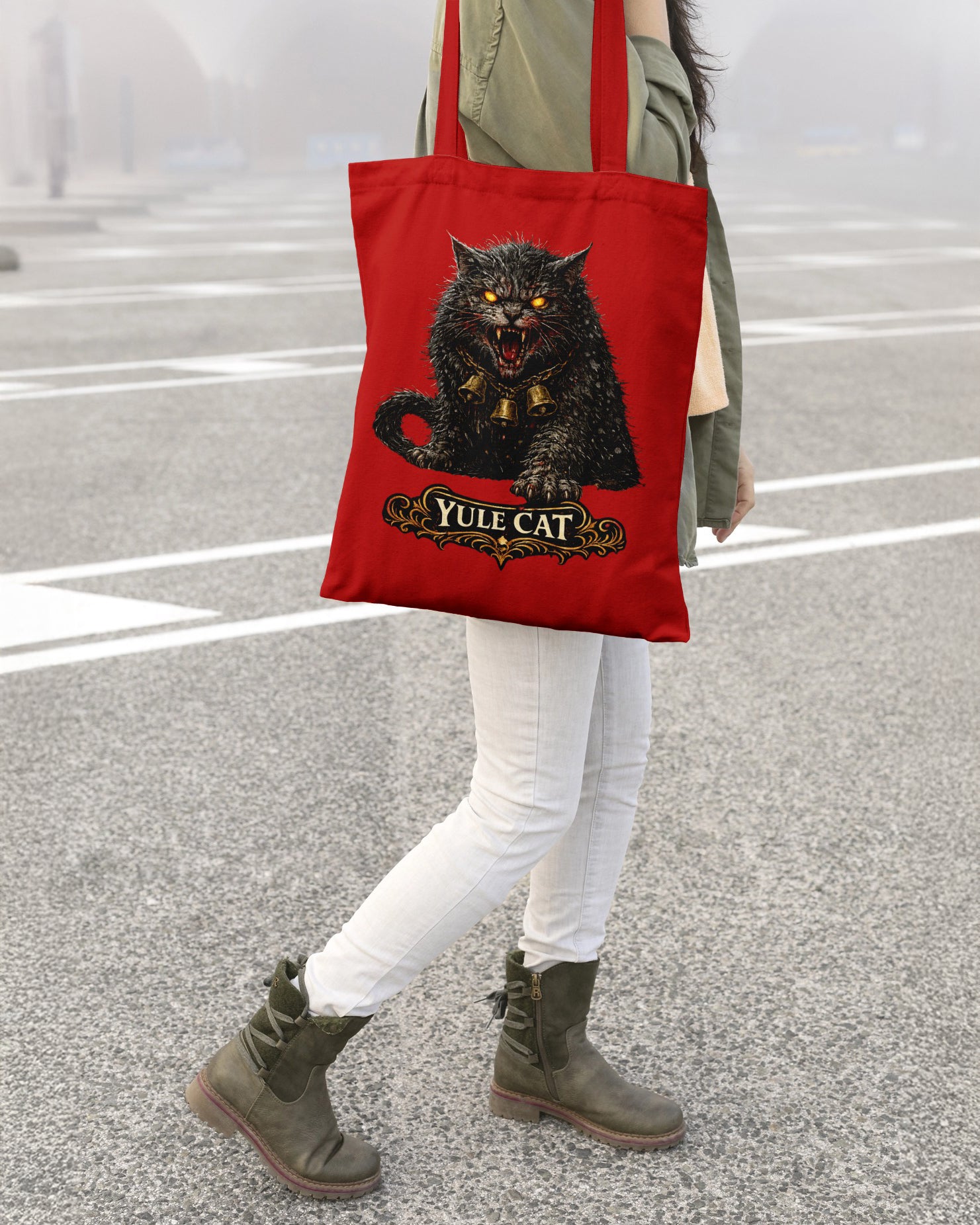 Yule Cat Bag